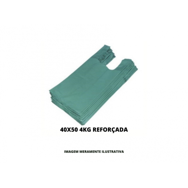 SACOLA PLASTICA - 40X50 4kg